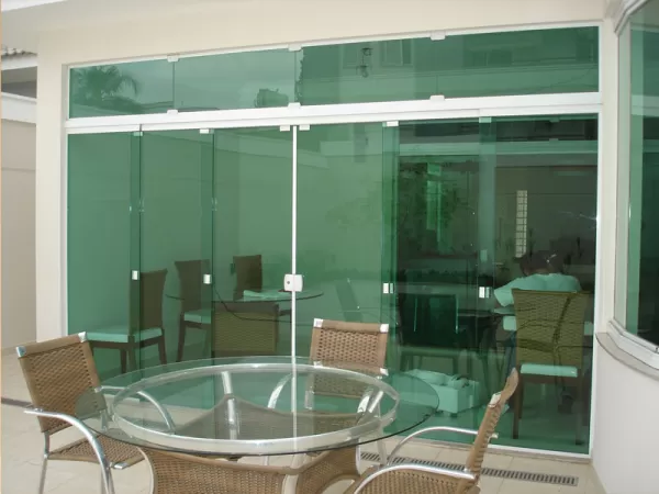 Porta de vidro de correr Curitiba